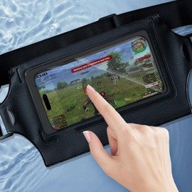 Smartphone Waterproof Pouch Hip Bag Clutch Crossbody Bag Waterproof Pouch D14 Mint 15ea