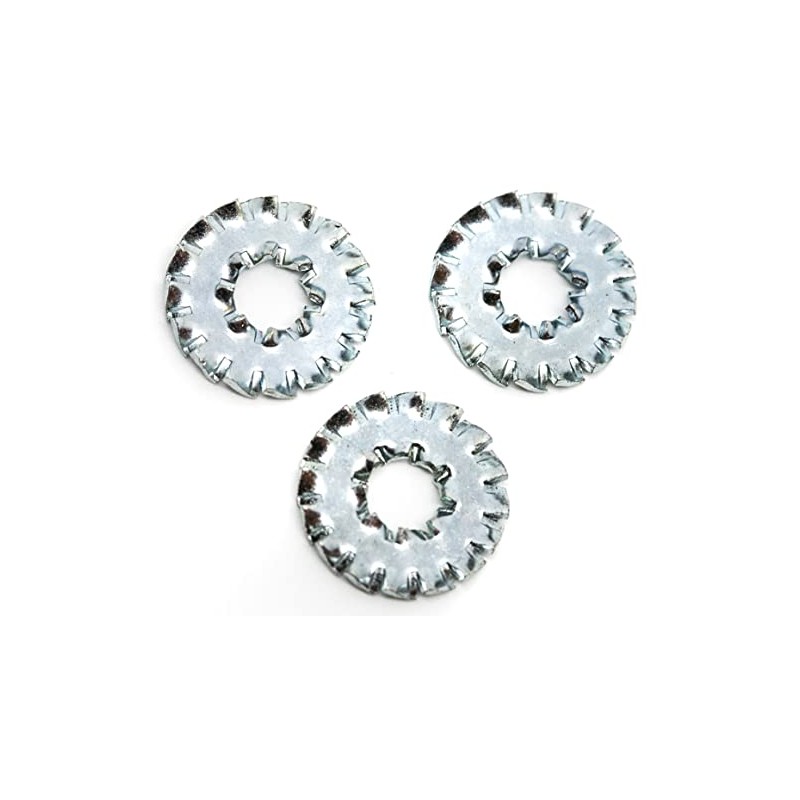 Serrated Shakeproof Washer Lock Washers Internal And External Teeth Zinc
