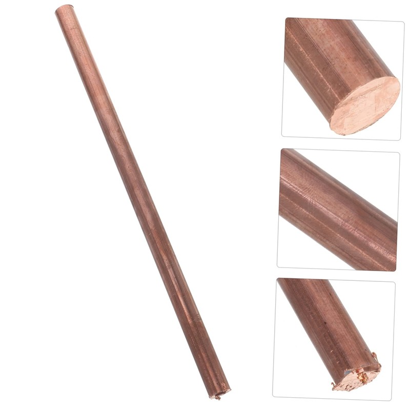 Sosoport Copper Dowsing Rod Diameter Pure Copper Rods for Thermal