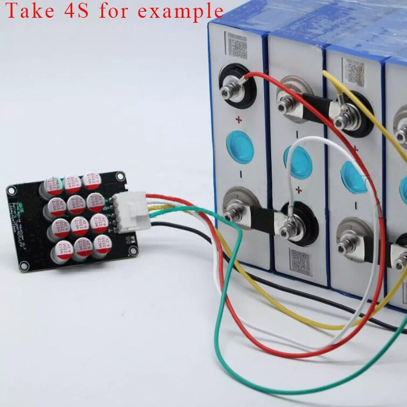 5A Active Equalizer Balancer Board for 3S-4S 12V LiFePO4 Li-ion