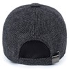 Men's Winter Warm Wool Woolen Tweed Peaked Baseball Cap Hat