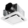 JOEAONZ Bathroom Exhaust Fan with Light 110 CFM Quiet 6500K