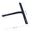 FOSHIO Shower Squeegee for Glass Doors with Suction Cup, Silicone