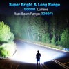 KINGCAESAR Flashlights 90,000 High Lumen - 2 Pack, Ultra Bright
