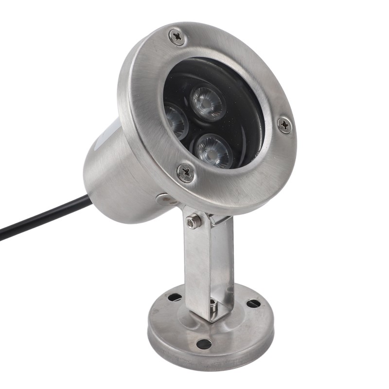 Pond Light 3W LED Stainless Steel IP68 Waterproof Energy Saving