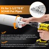 ZJFLNZYC Internal/Inside PVC-ABS Pipe Cutter Tool for Drill,with Handle and
