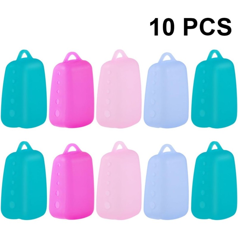 10 Piezas Protector de Cepillo de Dientes de Silicona para