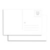 Home Advantage 50 Pack Blank Plain White 4x6 Postcards with
