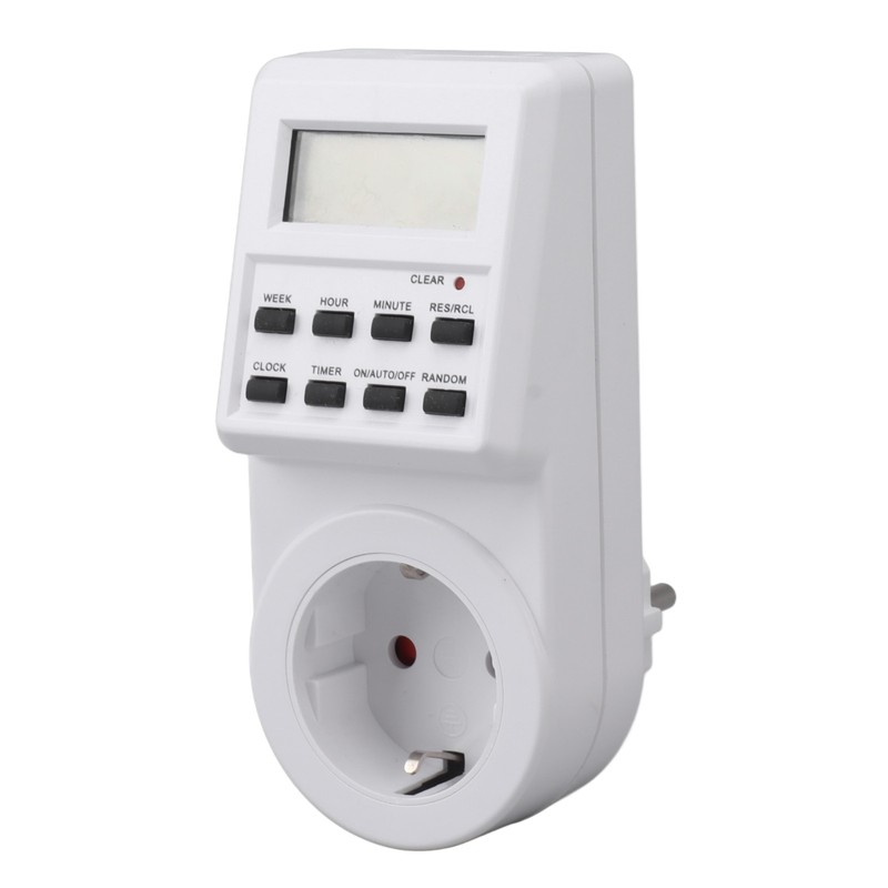 Indoor Mini Outlet Timer Digital Countdown Timer Outlet Indoor Timed