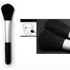1 Piece Wool Foundation Brush, Facial Contour Brush, Cheek Brush,