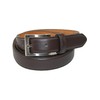 CTM® Men's Big & Tall Leather Basic Dress Belt with
