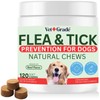 Flea and Tick Prevention for Dogs Chewable & Natural Treats