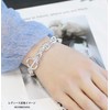 Thick Chain Bracelet, Men's, Women's, Mantle Bracelet, Silver, Silver Color,