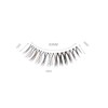 Dorisue lashes Pack 3D False Eyelashes Extensions Black and Brown