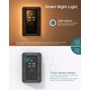 Surge Protector, Outlet Extender with Night Light, Addtam 5-Outlet Splitter
