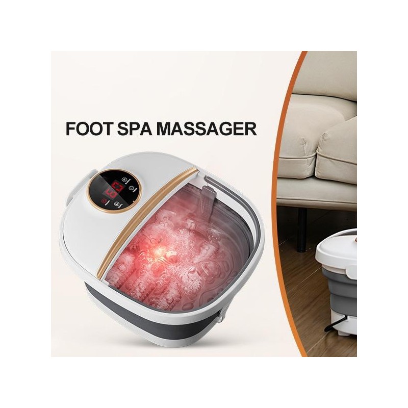 Luxury Foot Spa Tub – Heated, Bubble Soak & Massage