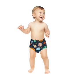 Coikll Solar System Planet Toddler Training Underwear Waterproof Baby Pee Pants-3T Multicolor