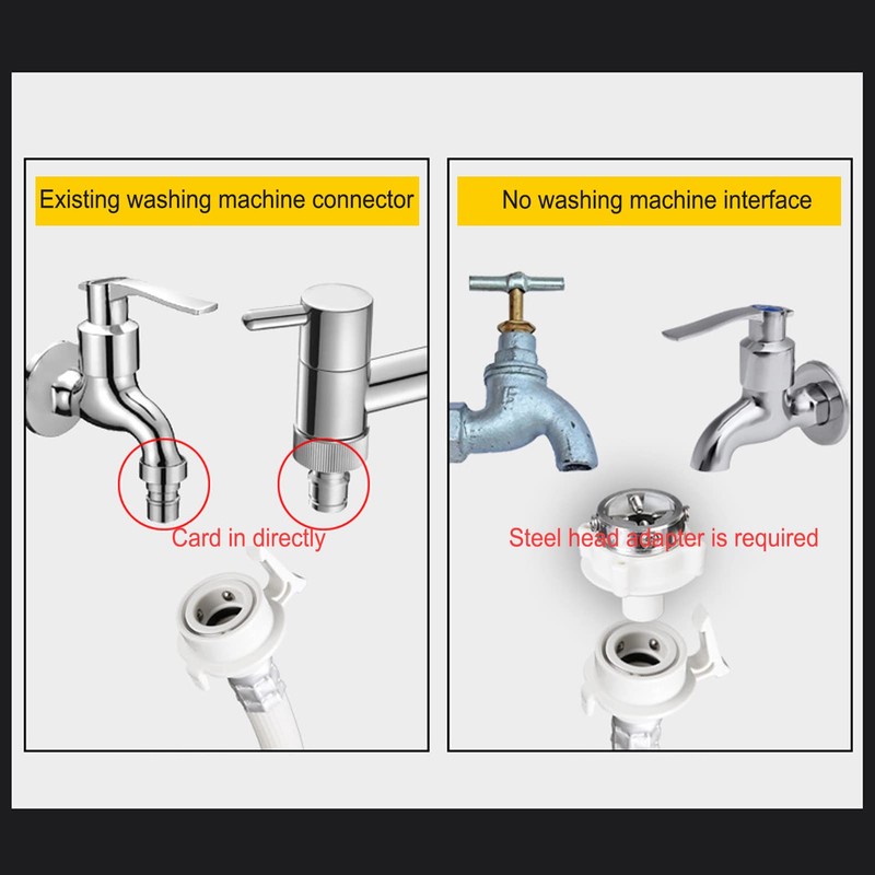 Washing Machine Water Inlet Hose,Burst Proof PVC Washing Machine Water