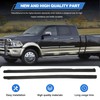 2PCS Windshield Molding Strip Front Right & Left Side Compatible