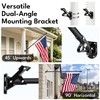 6FT Heavy Duty Flag Pole for Outside House (1 Pack,