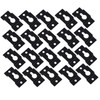 TEHAUX 20pcs Heavy Duty Iron Keyhole Speaker Hangers Durable Wall