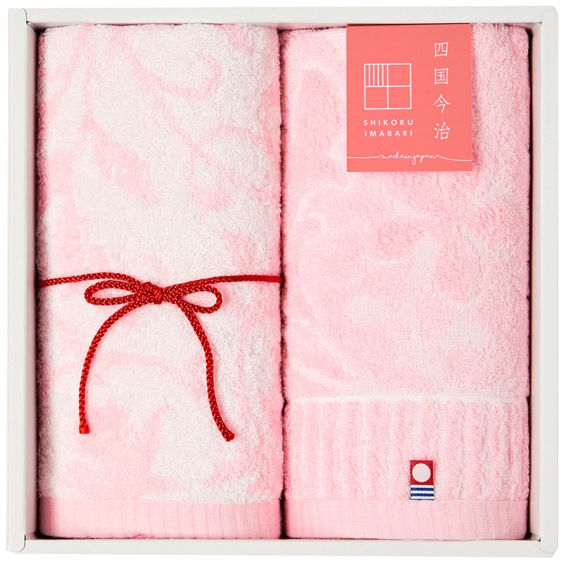 Hayashi SI150302 Towel Gift Set, Approx. 13.4 x 29.5 inches
