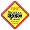 Warning Black Box Fitted To This Vehicle On Board Printed