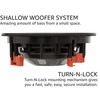 EARTHQUAKE Sound SUB6 Passive in-Wall/in-Ceiling 6.5" Subwoofer