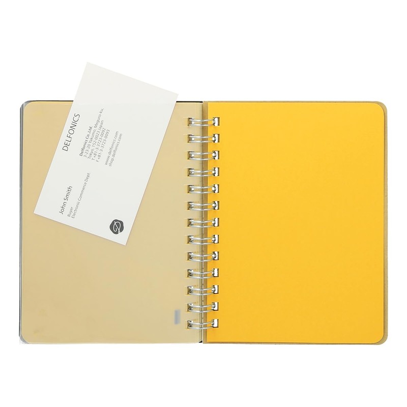 Delphonics Rolburn Memo with Pocket, Metallic M (Hologram)