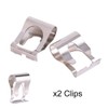 Wiper Linkage Repair Clips, 1 Pair Windscreen Wiper Motor Linkage