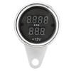 12V Motorcycle Speedometer High Accuracy Speed Gauge Odometer Universal for