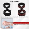 Flintronic Weight Lifting Straps Figure 8, Training Gym Strap with