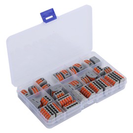 30Pcs Lever Nuts Quick Connect Wire Connector Conductor PCT‑212 ‑ 215 Combination /4KV