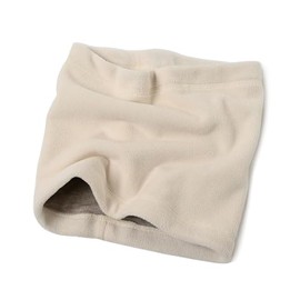 ENSTAB Loop Scarf Children's Cotton Thick Tube Scarf Children's Winter Baby Scarf Baby Loop Neck Warmer Girls and Boys, beige