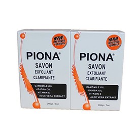 Piona Exfoliating & Brigtening Soap 7oz (2 Pack)