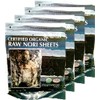 Raw Organic Nori 200 qty Sheets Pack - Certified Vegan,