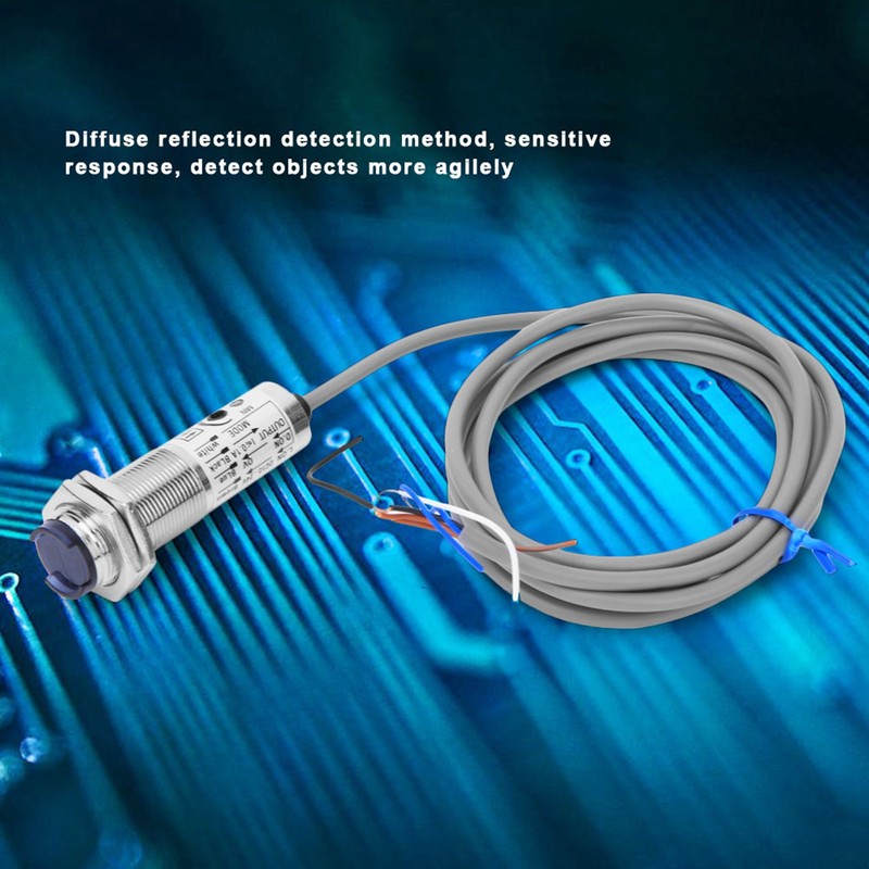 BERM Photoelectric Switch Proximity Sensor 4‑Wire NPN NO CDD‑40N DC12‑24V