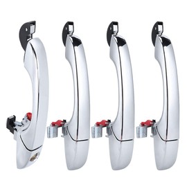 Door Handles, Door Handles, Handle, Exterior Door Handle, 4-Piece Car Exterior Door Handle Set 4589009Ah 5065801A For