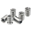 HITHUT Stainless Steel 1/4"-20 Female to 3/8"-16 Male Convert Screw
