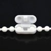 GANPUB 30Pcs White Ball Chain Connectors for Hunter Douglas Blinds