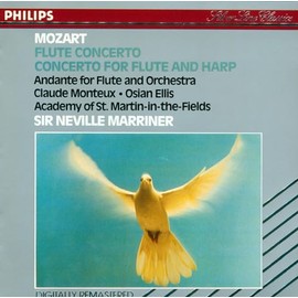 Mozart: Flute Concerto; Concerto for Flute and Harp; Andante for Flute and Orchestra
