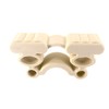 Soluko - Kit 4 Supporti ammortizzati porta doghe da 38mm