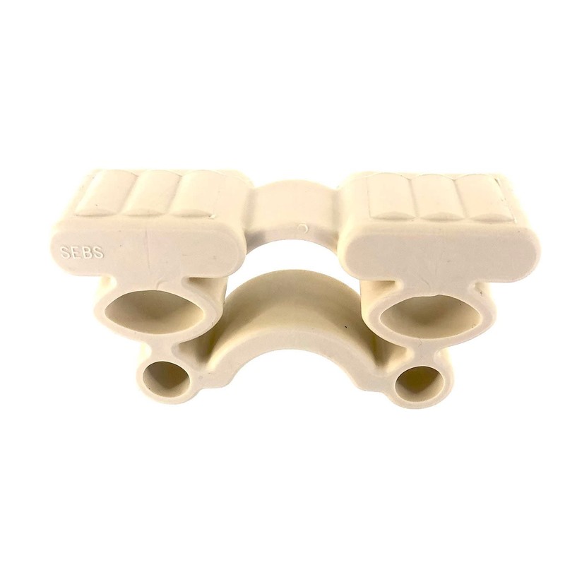 Soluko - Kit 4 Supporti ammortizzati porta doghe da 38mm