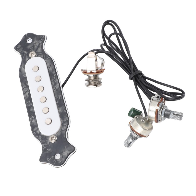 6 String Single Coil Pickup Prewired Electric Guitar Pickup Replacement