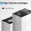 Remanufactured Ink Cartridge Replacement for HP Ink 62 62XL Ink
