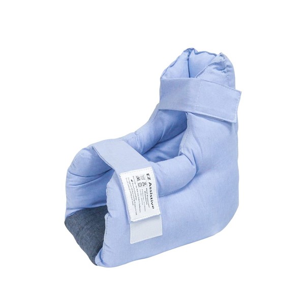 EZ - Protectores de talón auxiliares para quitar la presión y las úlceras por escama para terapia curativa de la presión del talón y lesiones profundas de los tejidos, Blue 3-one Count (1pc), 29*29*18cm