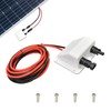 Slocable Solar Cable Entry Gland with 10Ft 10AWG Soft Copper