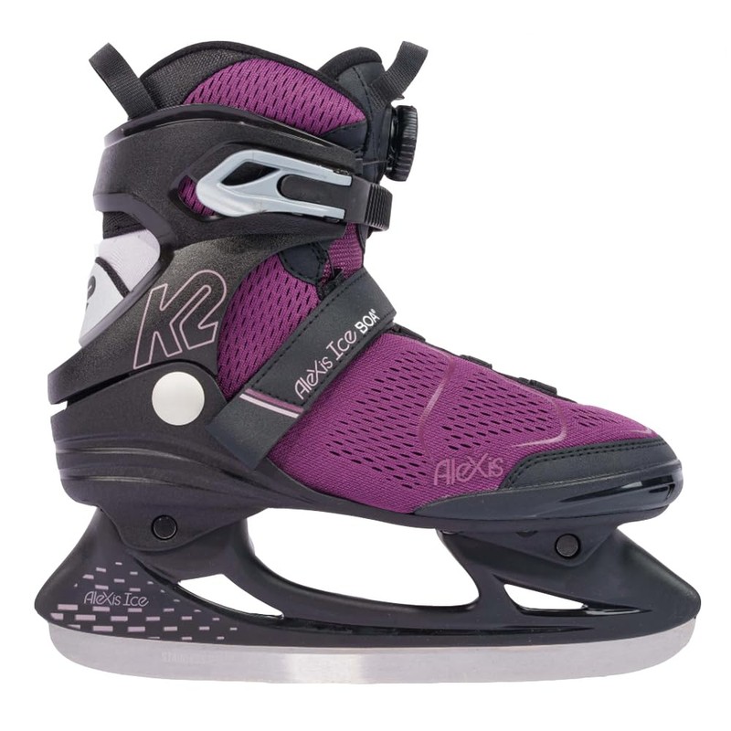 K2 Alexis Ice Boa Womens Ice Skates - Purple /