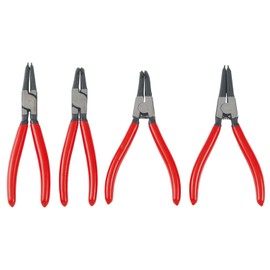 CRAFTSMAN Snap Ring Plier Set, 4-Pack, 7 inch, Straight and Curved Pliers, Stainless Steel (CMMT98339)