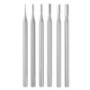 6Pcs Cylinder Shape Jewelry Burr - 3/32Inch Shank Cylindrical -Cut